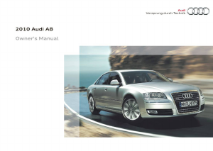 Bruksanvisning Audi A8 (2010)