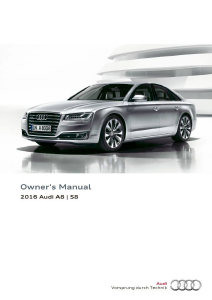 Bruksanvisning Audi A8 (2016)
