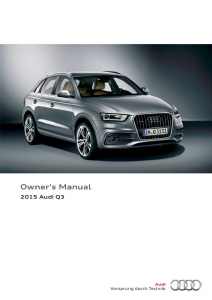Bruksanvisning Audi Q3 (2015)