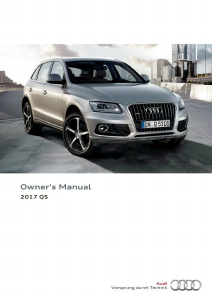 Bruksanvisning Audi Q5 (2017)