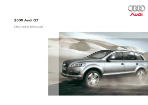 Bruksanvisning Audi Q7 (2009)