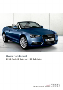 Handleiding Audi S5 Cabriolet (2015)