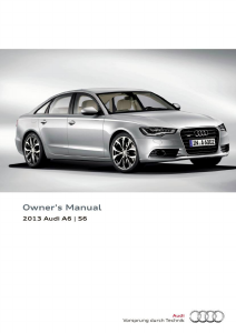 Bruksanvisning Audi S6 (2013)