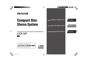 Mode d’emploi Aiwa LCX-107 Stéréo