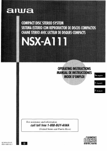 Mode d’emploi Aiwa NSX-A111 Stéréo