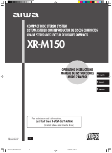 Handleiding Aiwa XR-M150 Stereoset