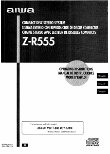 Handleiding Aiwa Z-R555 Stereoset