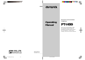 Handleiding Aiwa PT-H99 Mobiele telefoon