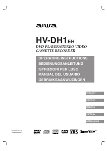 Handleiding Aiwa HV-DH1 DVD-Video combinatie