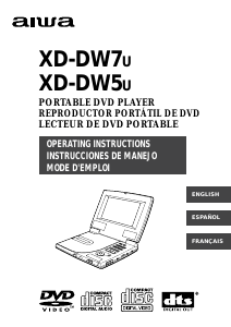 Bruksanvisning Aiwa XD-DW5 DVD spelare