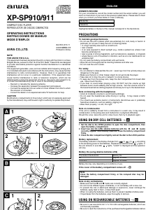 Handleiding Aiwa XP-SP910 Discman