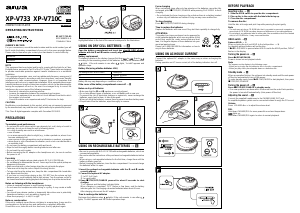 Handleiding Aiwa XP-V733 Discman