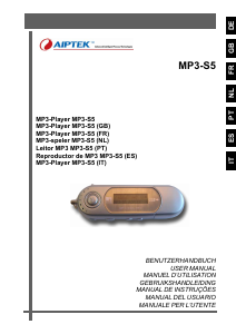 Manual Aiptek MP3-S5 Mp3 Player
