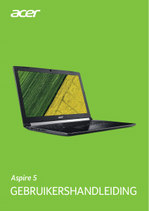 Handleiding Acer Aspire 5 A517-51-33Q4 Laptop