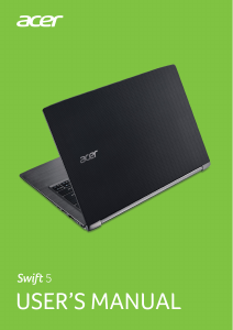 Manual Acer Swift 5 SF514-52T-51MV Laptop