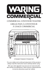 Manual Waring Commercial CTS1000 Toaster