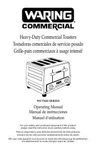 Manual Waring Commercial WCT850RC Toaster