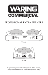 Bruksanvisning Waring Commercial WDB600 Häll