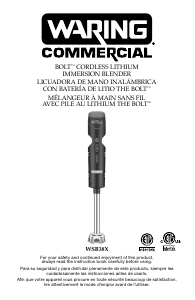 Manual Waring Commercial WSB38X Hand Blender