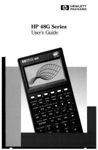 Manual HP 48g Graphing Calculator