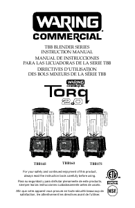 Manual Waring Commercial TBB175 Blender