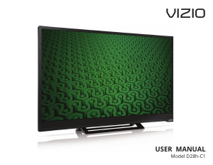 Bruksanvisning VIZIO D28h-C1 LED TV