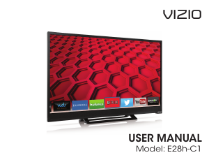 Bruksanvisning VIZIO E28h-C1 LED TV