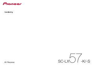 Handleiding Pioneer SC-LX57-K Receiver