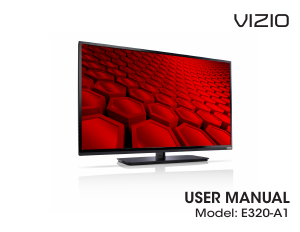 Bruksanvisning VIZIO E320-A1 LED TV