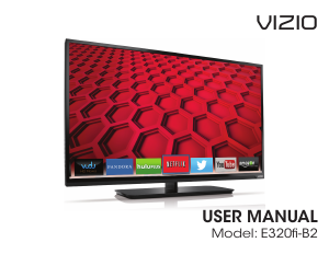 Bruksanvisning VIZIO E320fi-B2 LED TV