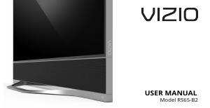Bruksanvisning VIZIO RS65-B2 LED TV