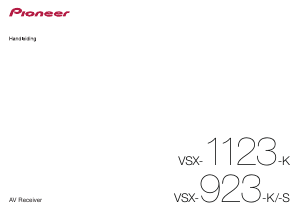 Handleiding Pioneer VSX-1123-K Receiver