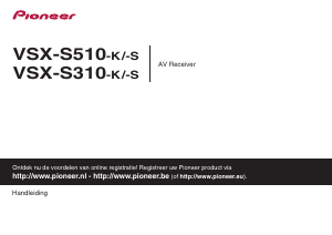 Handleiding Pioneer VSX-S510-K Receiver