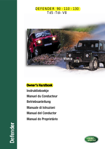 Bruksanvisning Land Rover Defender 110 (1999)