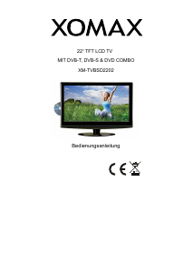 Bedienungsanleitung XOMAX XM-TVBSD2202 LCD fernseher