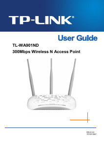 Handleiding TP-Link TL-WA901ND Access point