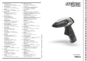 Instrukcja Steinel neo2 Pistolet klejowy