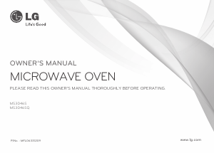 Handleiding LG MS3046S Magnetron