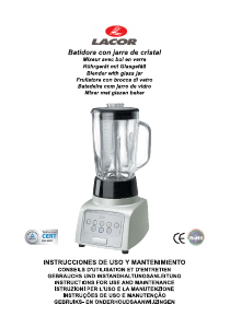 Mode d’emploi Lacor H8253 Blender