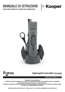 Manuale Kooper 2157545 Tagliacapelli
