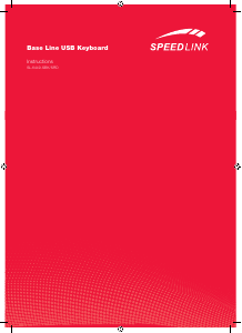 Manual Speedlink SL-6449 Base Line Keyboard