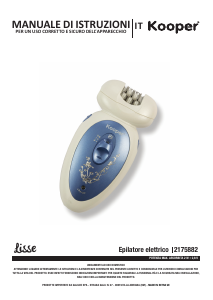 Bruksanvisning Kooper 2175882 Epilator