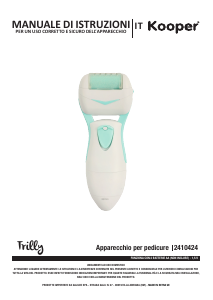 Manuale Kooper 2410424 Levigatore per talloni