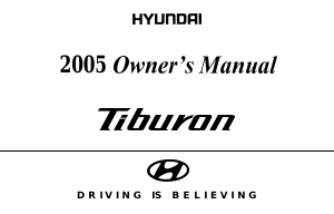 Bruksanvisning Hyundai Azera (2005)