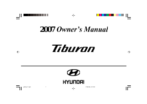 Handleiding Hyundai Tiburon (2007)