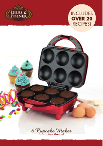 Bruksanvisning Giles & Posner EK1522 Cupcakemaskin