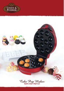 Bruksanvisning Giles & Posner EK1523 Cupcakemaskin