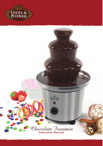 Handleiding Giles & Posner EK1561 Chocoladefontein