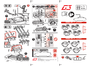 Manual G3 Sirio 340 Caixa bagageira