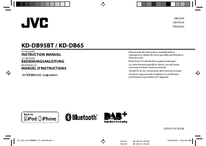 Manual JVC KD-DB95BT Car Radio